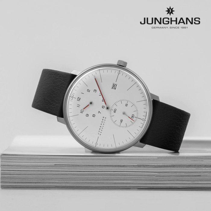 Junghans Max Bill Chronoscope Lederarmband