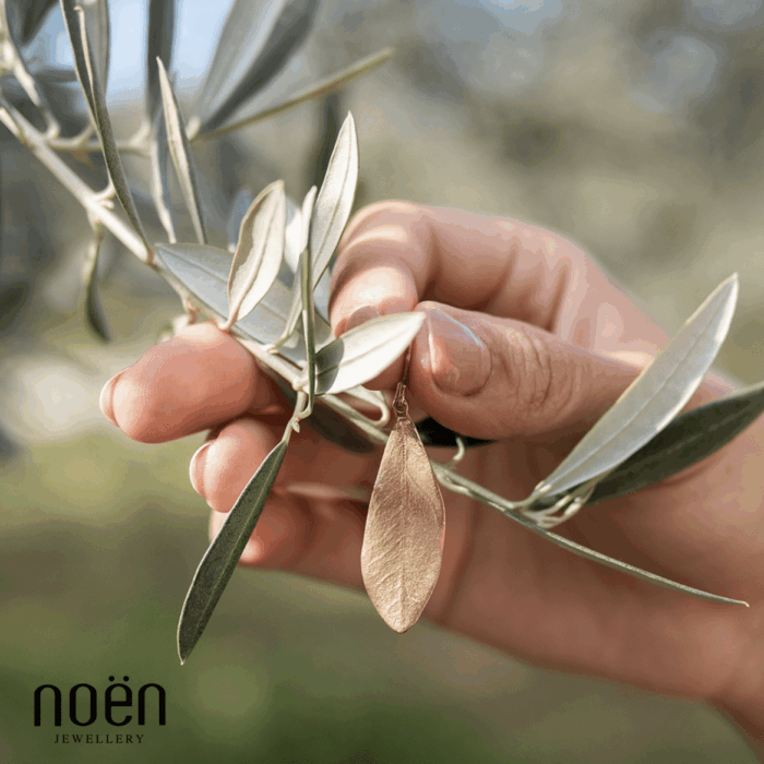 Noen Olivia Sterlingsilber Goldplattiert
